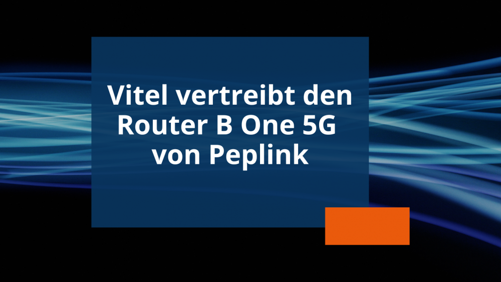 Router B One 5G von Peplink