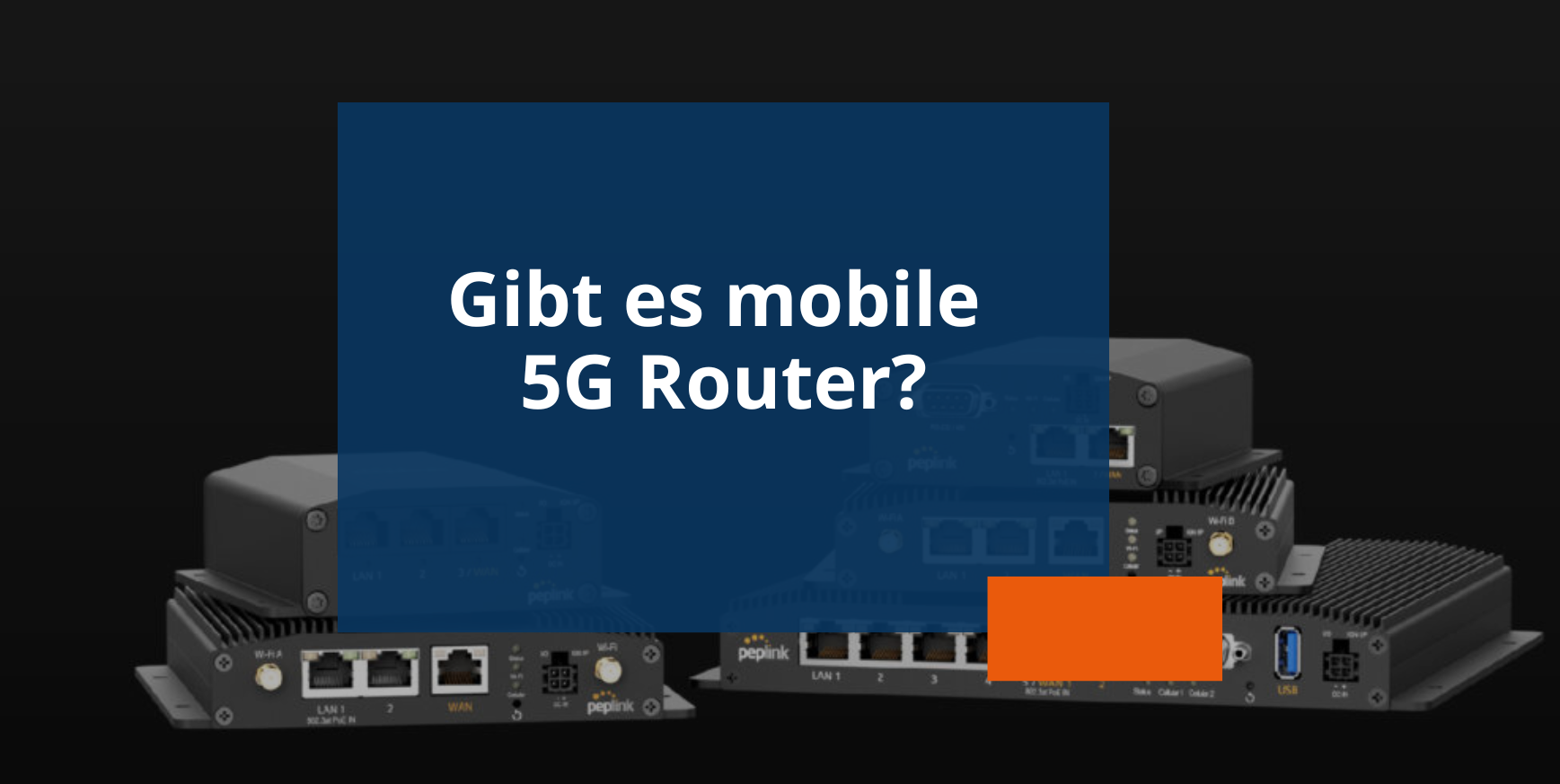Blogvorschau Mobiler 5G Router