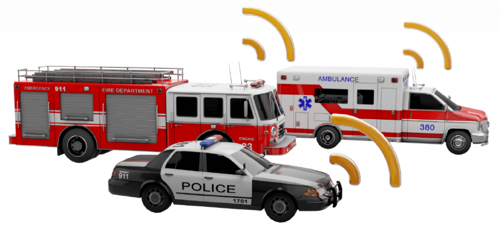 Fahrzeuge mit Internet für kritische Einsätze